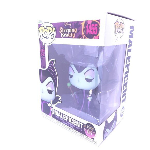 Funko POP Disney Maleficent 1455 Sleeping Beauty Vinyl Figure New with Protector - Picture 2 of 11